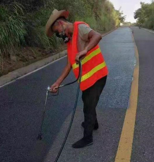 大同路面喷涂翻新彩色步道施工方案