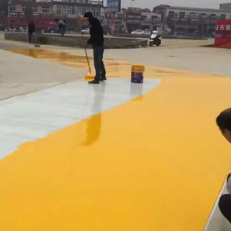 大同彩色路面喷涂翻新的使用寿命多长