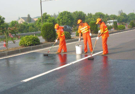 大同 彩色路面喷漆维修改色的使用寿命有多长？